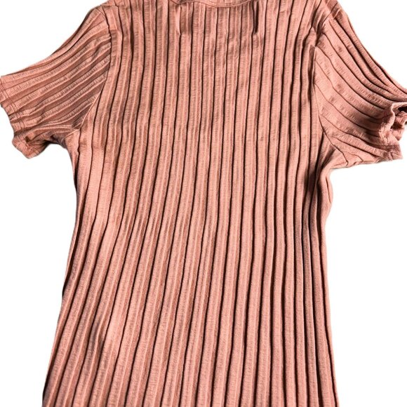 MOTHER the Itty Bitty Scoop Tee Sz M Desert Sand - Picture 3 of 6